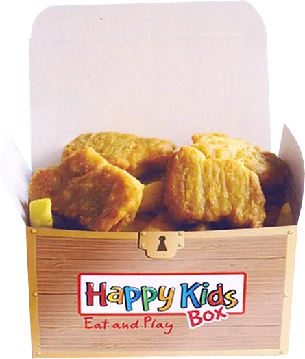 Kleine Menü-Foodbox (Snackschale)